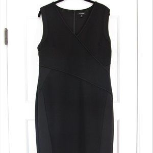 Spense Dress, Black, Sleeveless, LBD, Classic, Sheath, Size 14